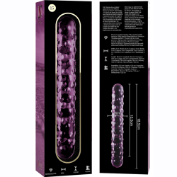 Nebula Series By Ibiza - Modèle 15 Gode En Verre Borosilicate Rose 18.5 Cm -O- 3 Cm
